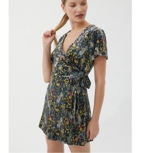 Urban Outfitters Velvet Mini Dress